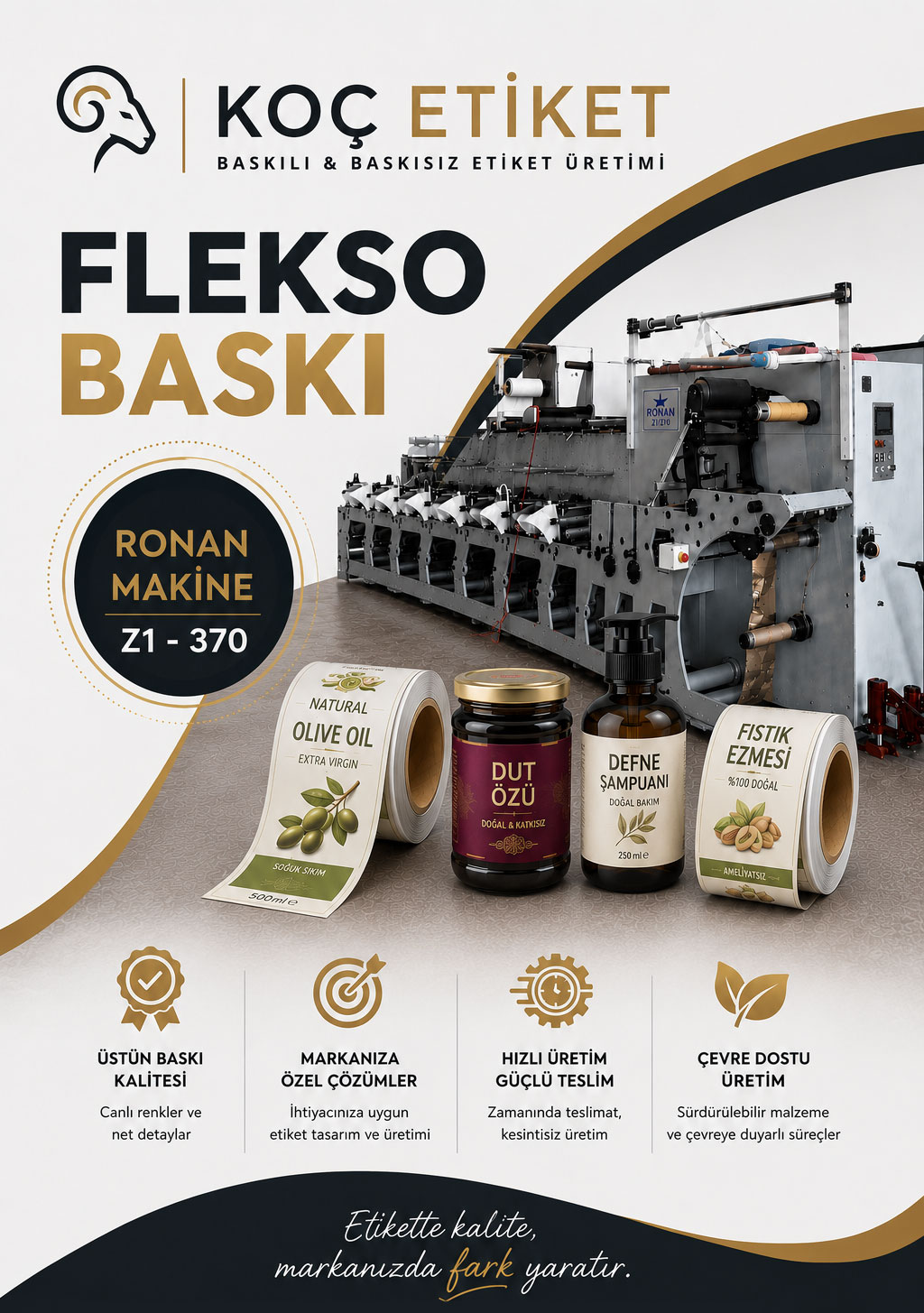Koç Etiket Flekso Baskı